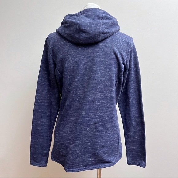 Kuhl Blue Slub Long Sleeve Hooded Popover Sweater Small - Picture 6 of 10